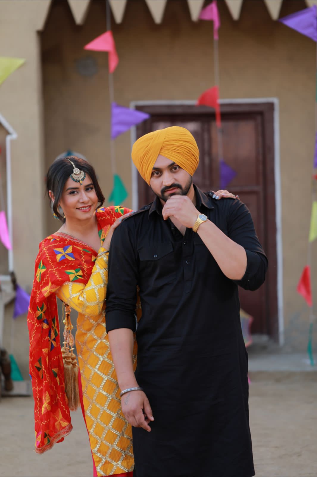 Aman Sandhu’s Latest Punjabi Song, ECG Is Out Now! She Stuns The Audiences In Dazzling Traditional Outfit Alongside Rocking Performer Inderbir Sidhu. 