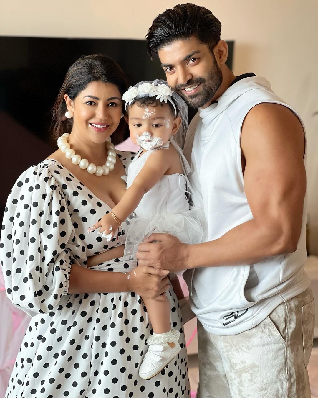 Exclusive - Debina Bonnerjee And Gurmeet Choudhary Celebrate Their Baby's First Birthday!
