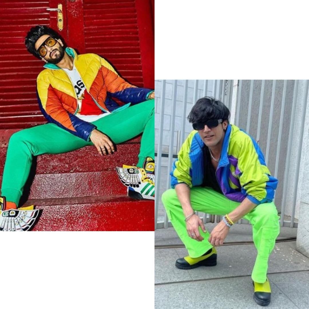 Sorab Bedi is The fluorescent pants and oversized 