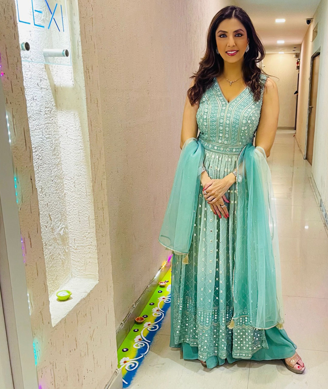 Jyoti Saxena DIwali Pics