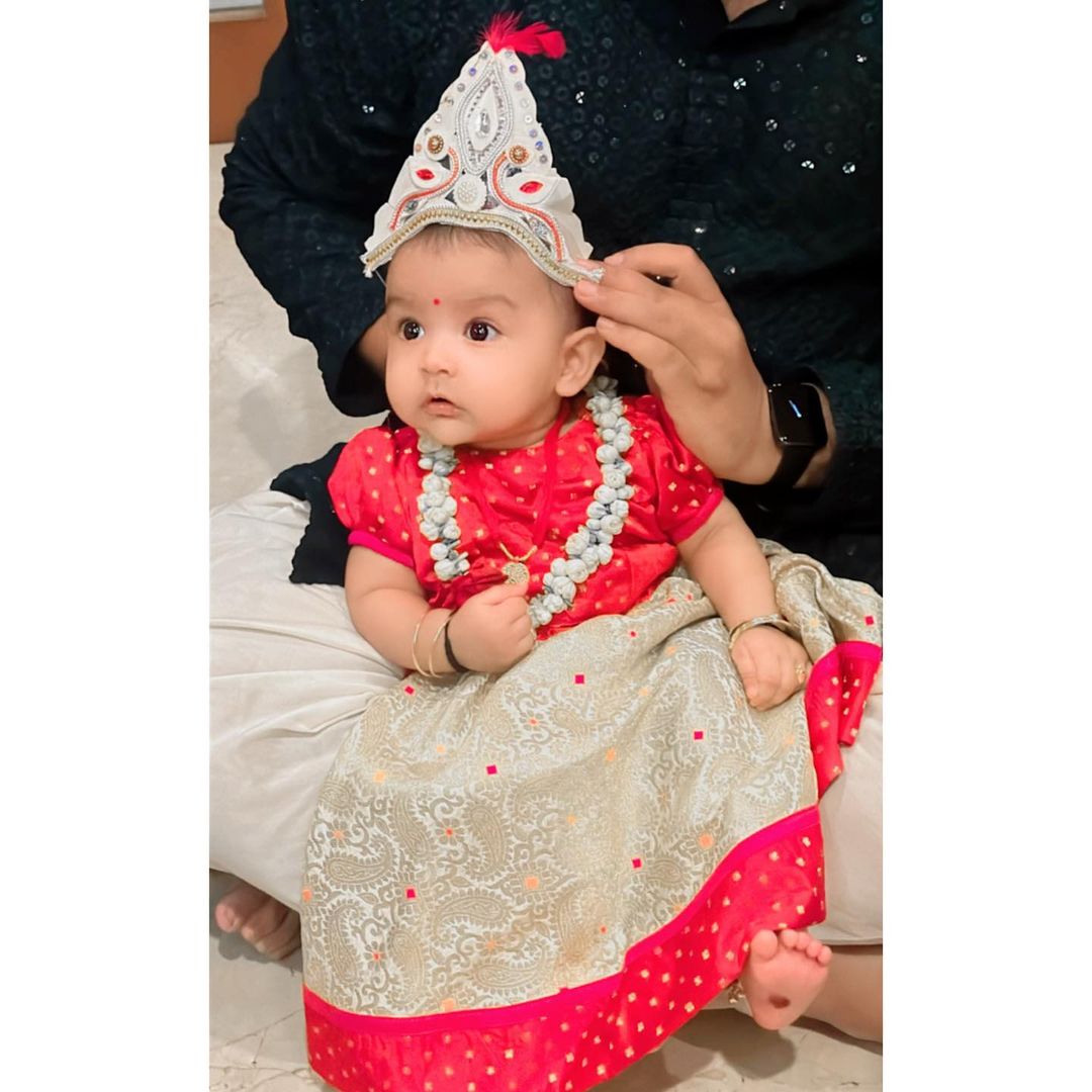 Debina Bonnerjee And Gurmeet Choudhary baby's