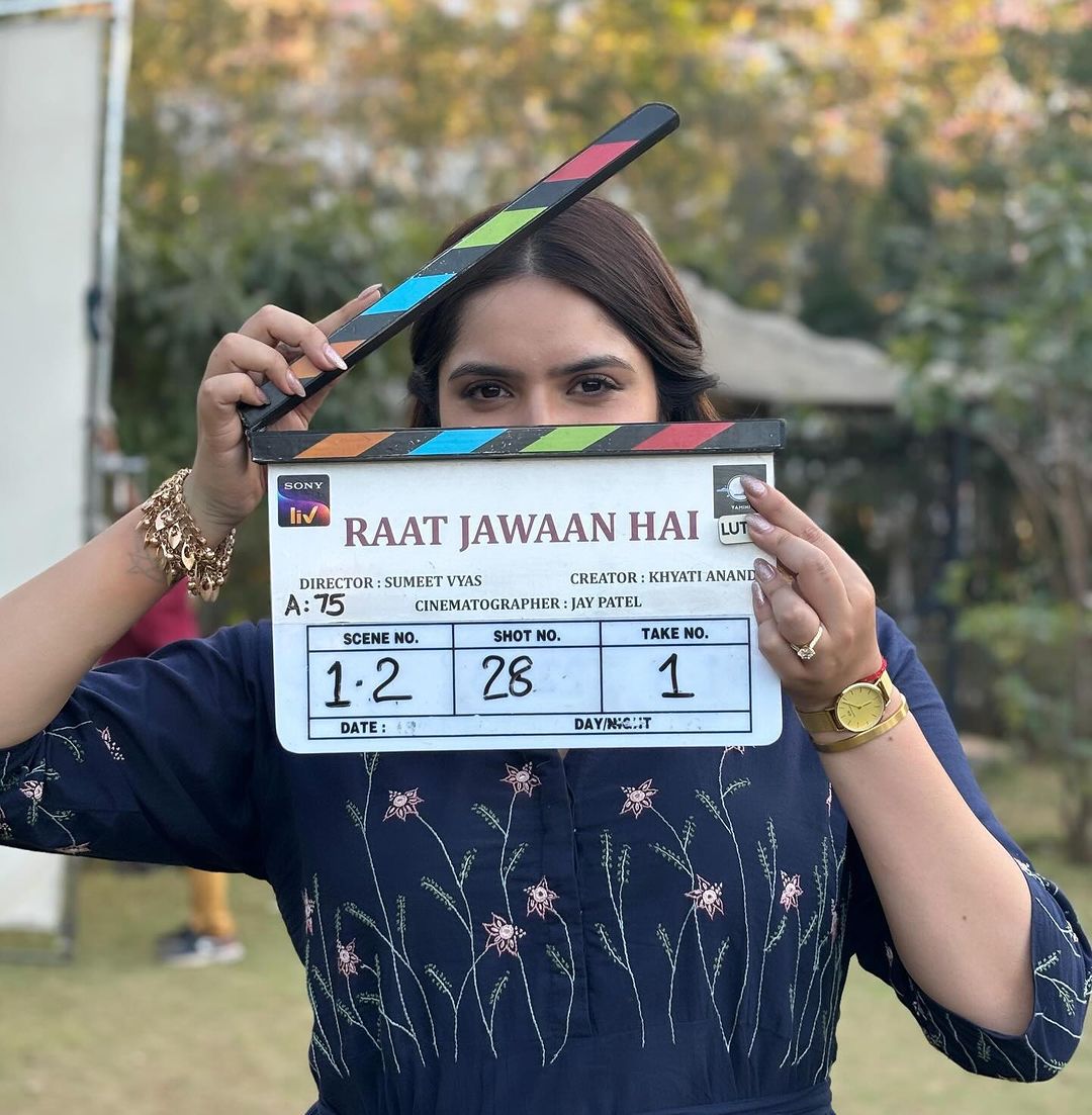 Anjali Anand Expresses Gratitude to her next OTT show 'Raat Jawaan Hai' Cast; says, "What fun it has been working with so many favourites from cast to crew"