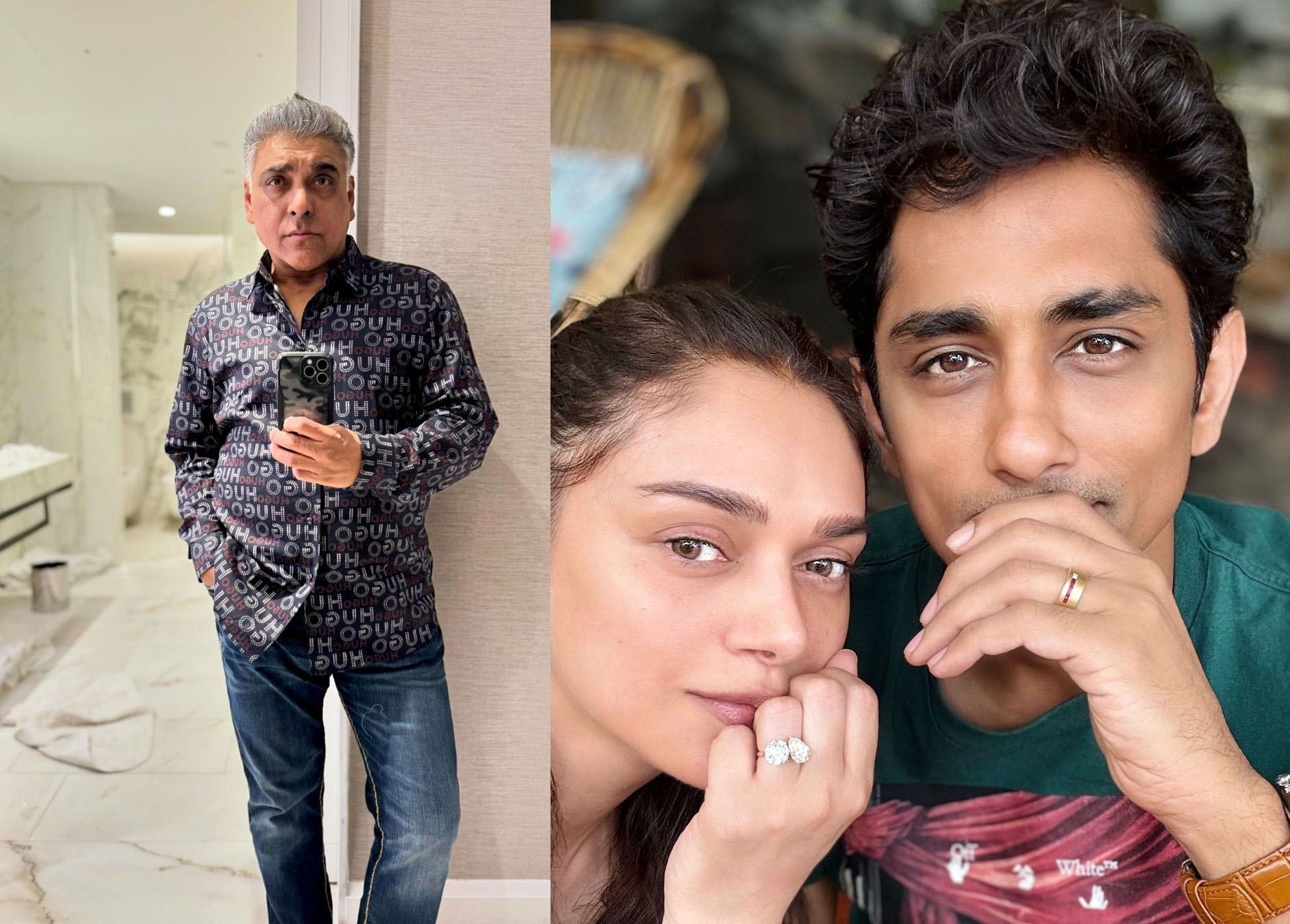 Joyous Moment! Bade Achhe Lagte Hain Handsome Ram Kapoor Extends His Wishes To Aditi Rao Hydari And Siddharth!