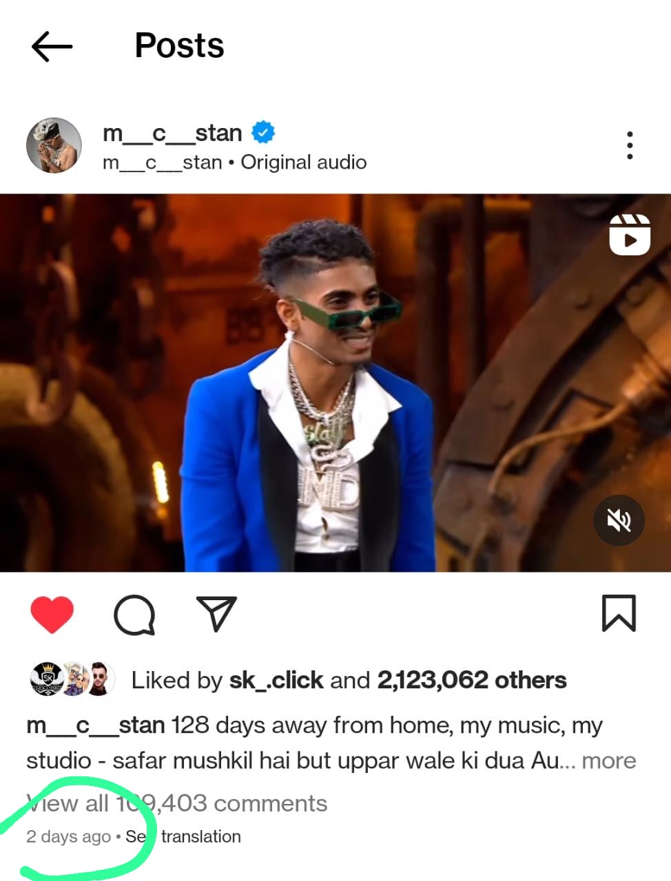 MC Stan gets 11 million views on his Reel in 48 hours ahead of the finale, breaking the record of all contestants in history of bigg boss