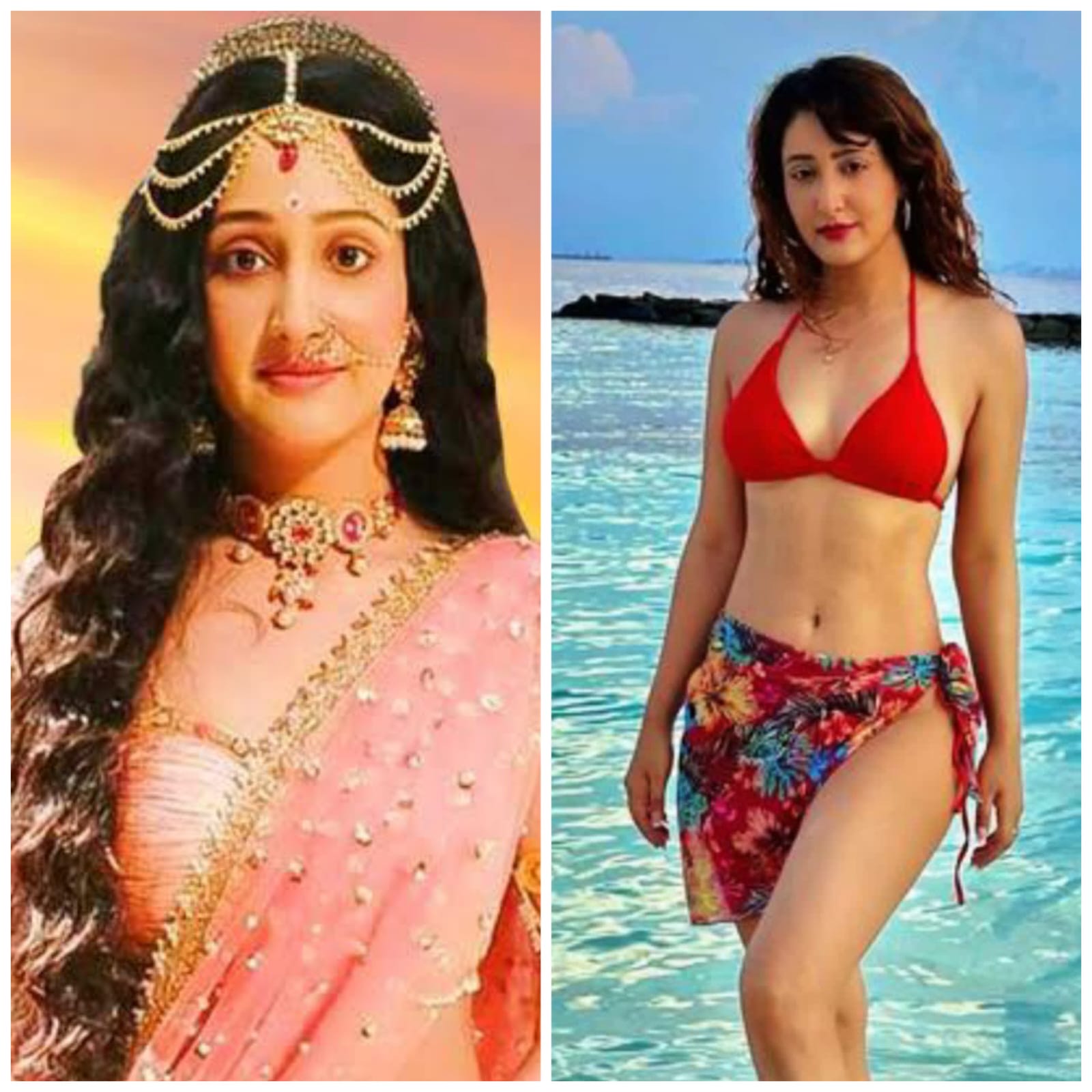 Shivya Pathania who plays mythological characters on TV gives it back to the trollers for trolling her for wearing a bikini on Maldives vacation says, Isn’t it normal to wear a bikini on a beach?
