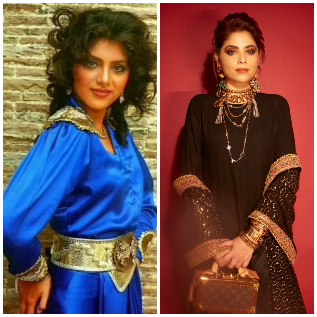 Actress Sonam Khan who shared screen with Govinda in the film Aasman Se Oocha shares a stunning picture on social media with an unkown fact about the same