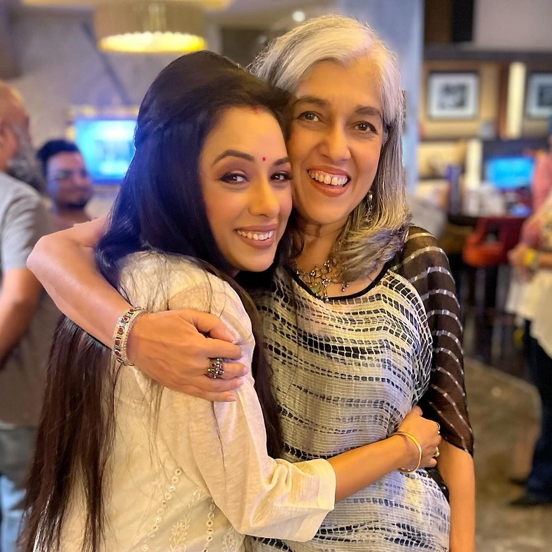 Sarabhai Vs Sarabhai Mini-Reunion: Rupali Ganguly Reunites With Ratna Pathak Shah!
