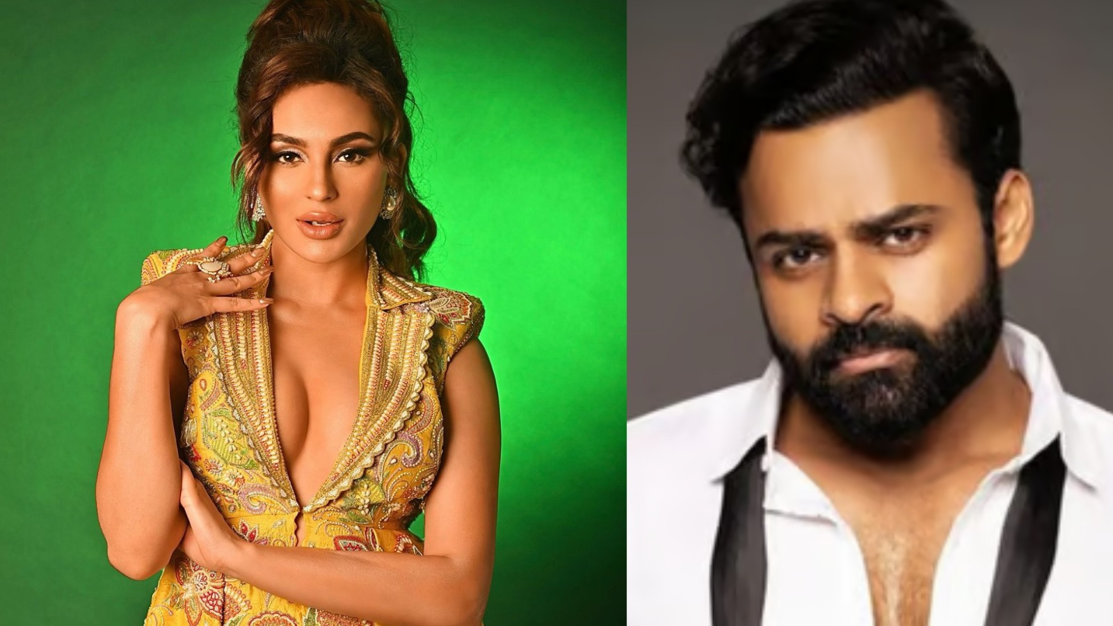 Star Sai Durgha Tej Applauds Actress Seerat Kapoor's Dance Skills says, "I have been a huge fan of your dance...” at 'Usha Parinayam' Pre-Release Mega Event"