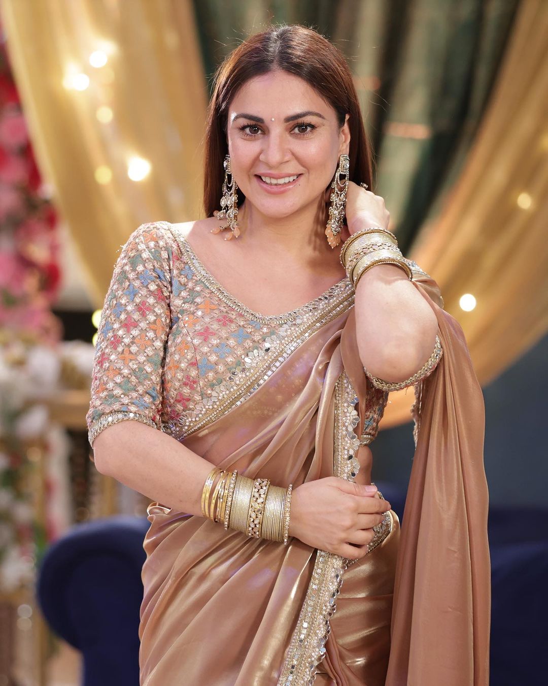 Finally, The Cat Is Out Of The Bag! Yup, Shraddha Arya Has Made Her Pregnancy Announcement. Check Out Her Beautiful Pregnancy Reveal Post!