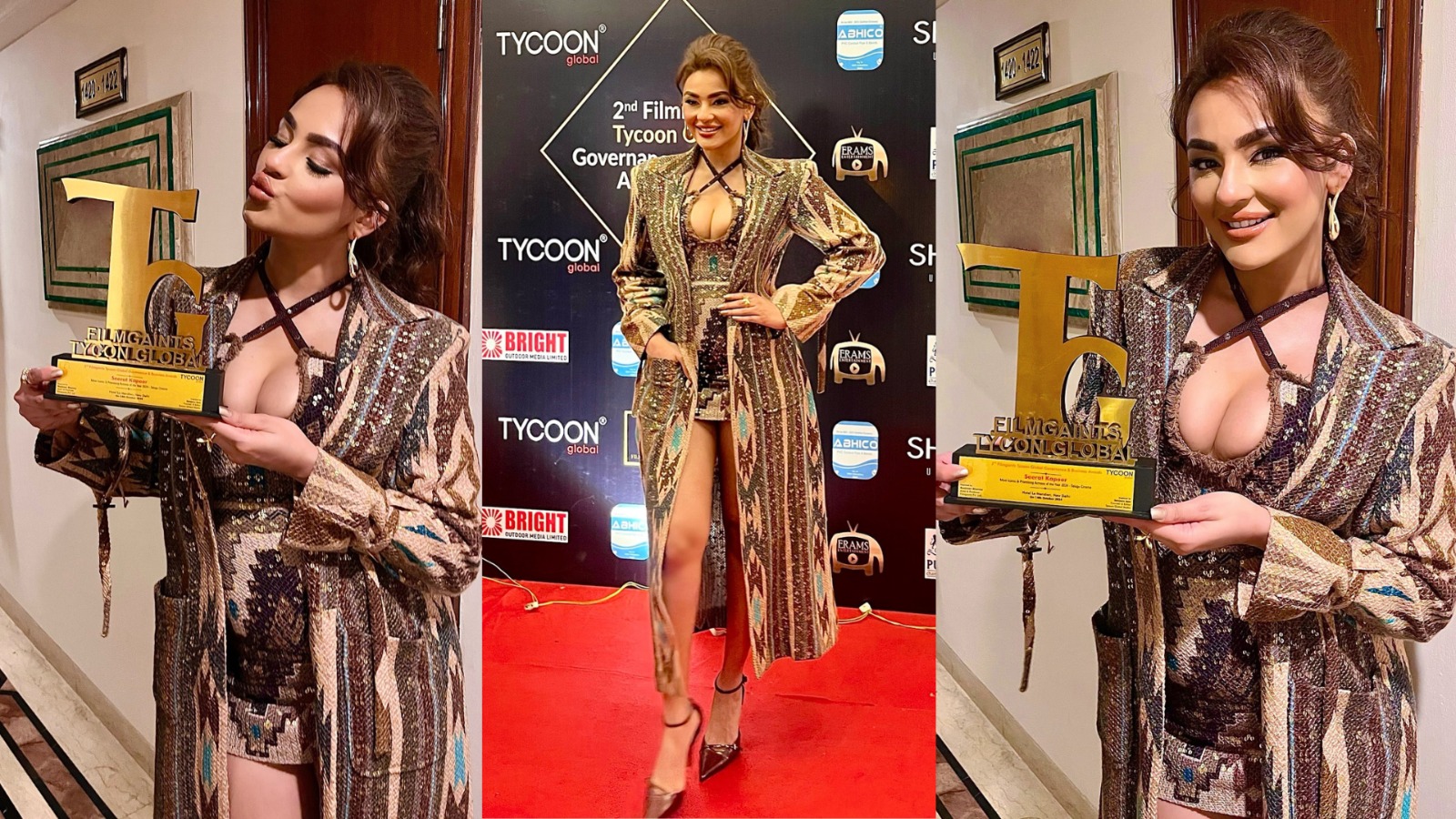 Tollywood Sensation Seerat Kapoor Bags The Most Iconic and Promising Actress of the Year 2024 For Telugu Cinema