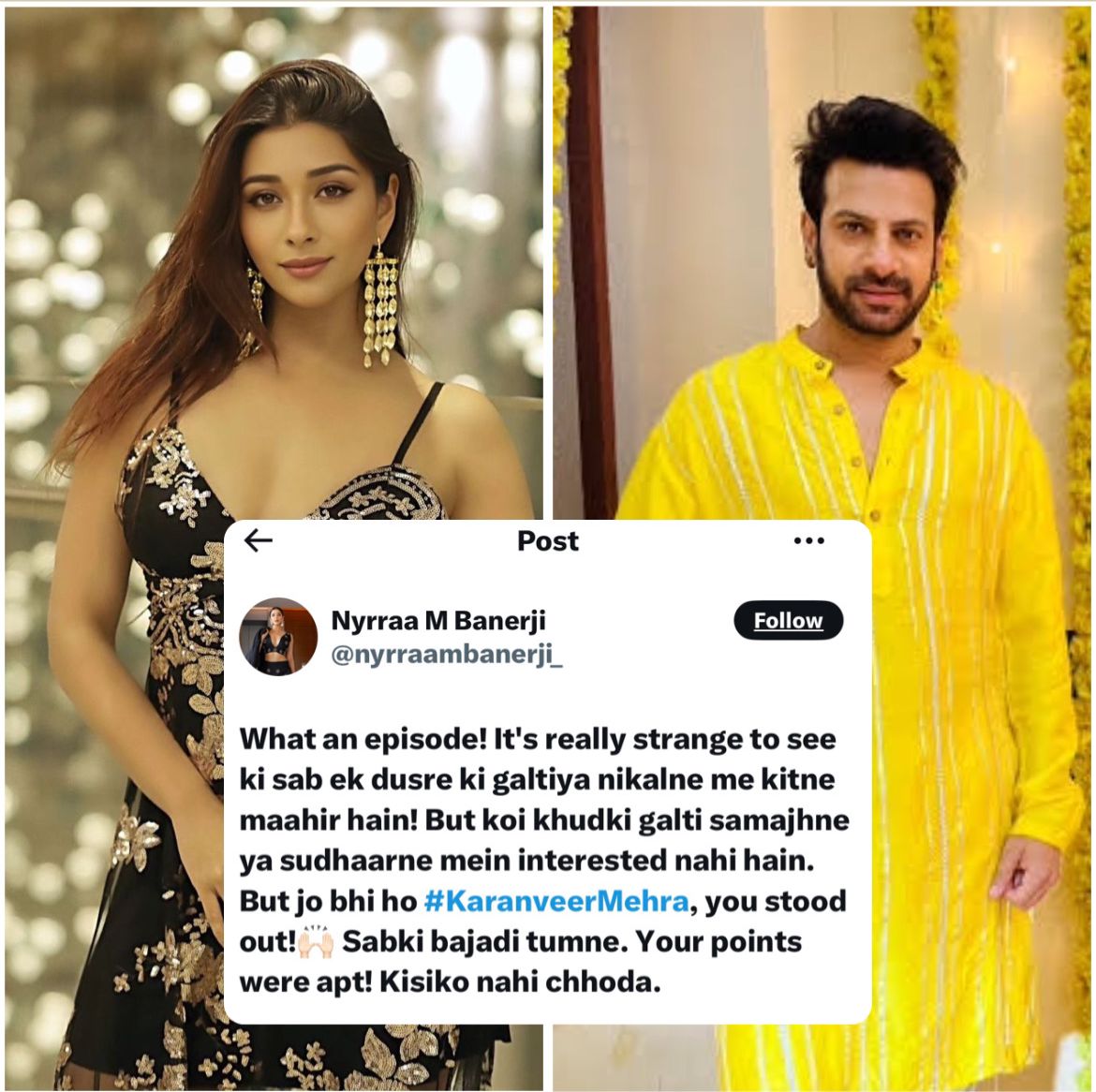 Nyrraa M Banerji Shares Her Opinion On Recent Developments In Bigg Boss 18: 'It Is Really Strange...'