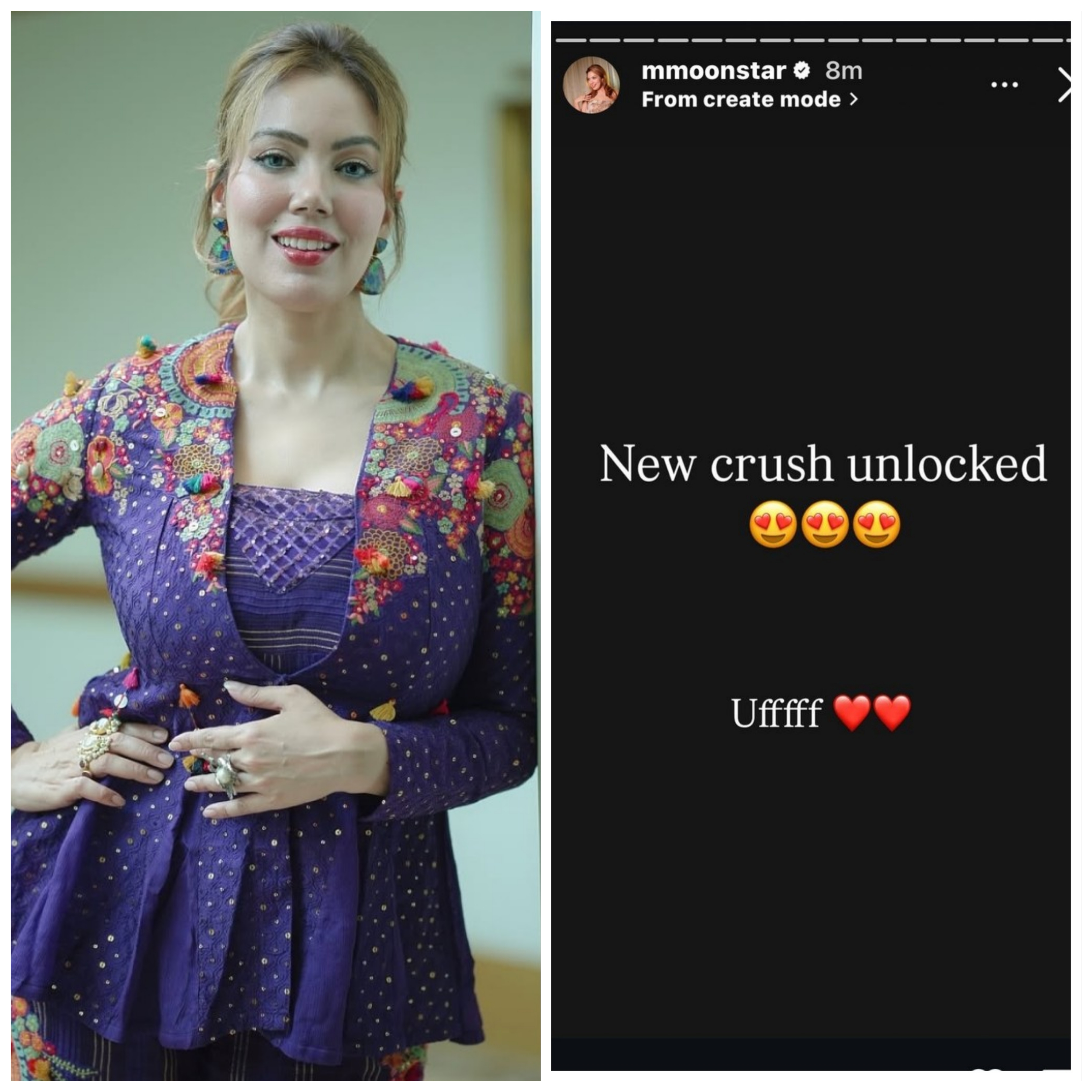 Actress Munmun Dutta Sparks Curiosity with Her Latest Crush Reveal - Fans Can't Stop Guessing