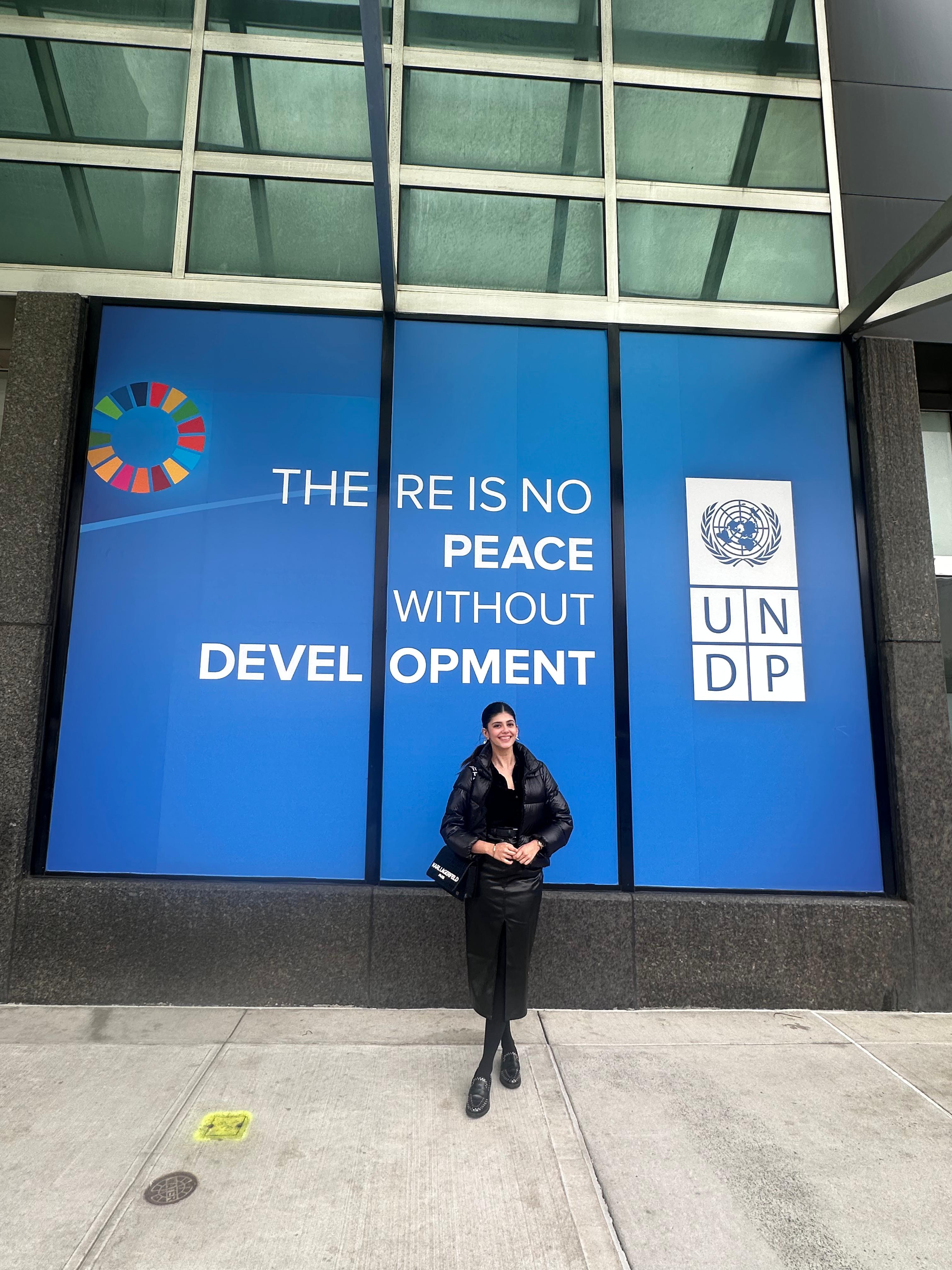 Sanjana Sanghi on her association with UNDP &quot;It&#39;s incredibly empowering to see young people actively building a better world!&quot;
