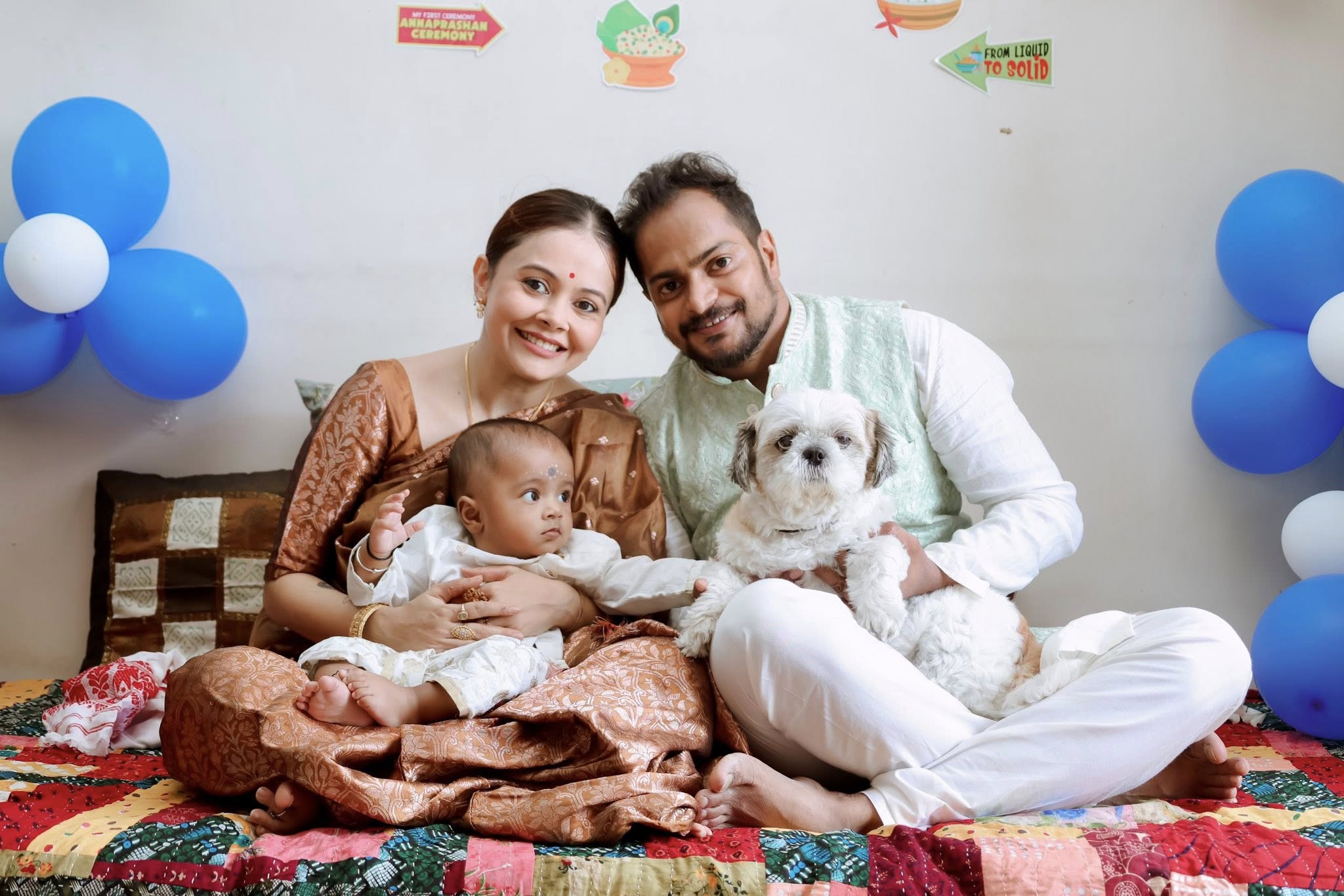 Beloved Actress Devoleena Bhattacharjee Celebrates Son Joy’s Annaprashan Ceremony. See How Her Family Enjoys Love And Traditions Through Her Shared Pictures.