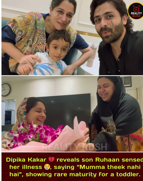After 11 Days, Our Stunning Dipika Kakar Gets Discharged Who Receive A Shy Welcome From Son Ruhaan!