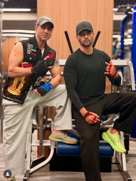 Exclusive: Guess! Who joined The Gym Session with Rohit Roy? Check Out The Exclusive Interview About his Fitness routine and fitness Partner
