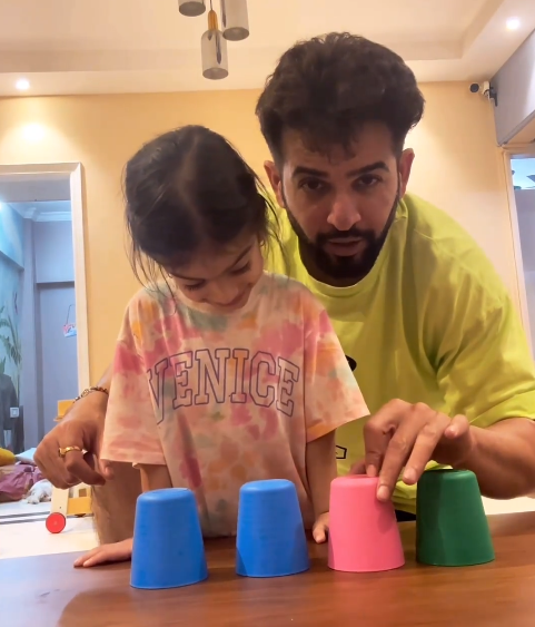 Exclusive - Jay Bhanushali’s Adorable Kids Are Trying A Gujarati Tongue Twister!