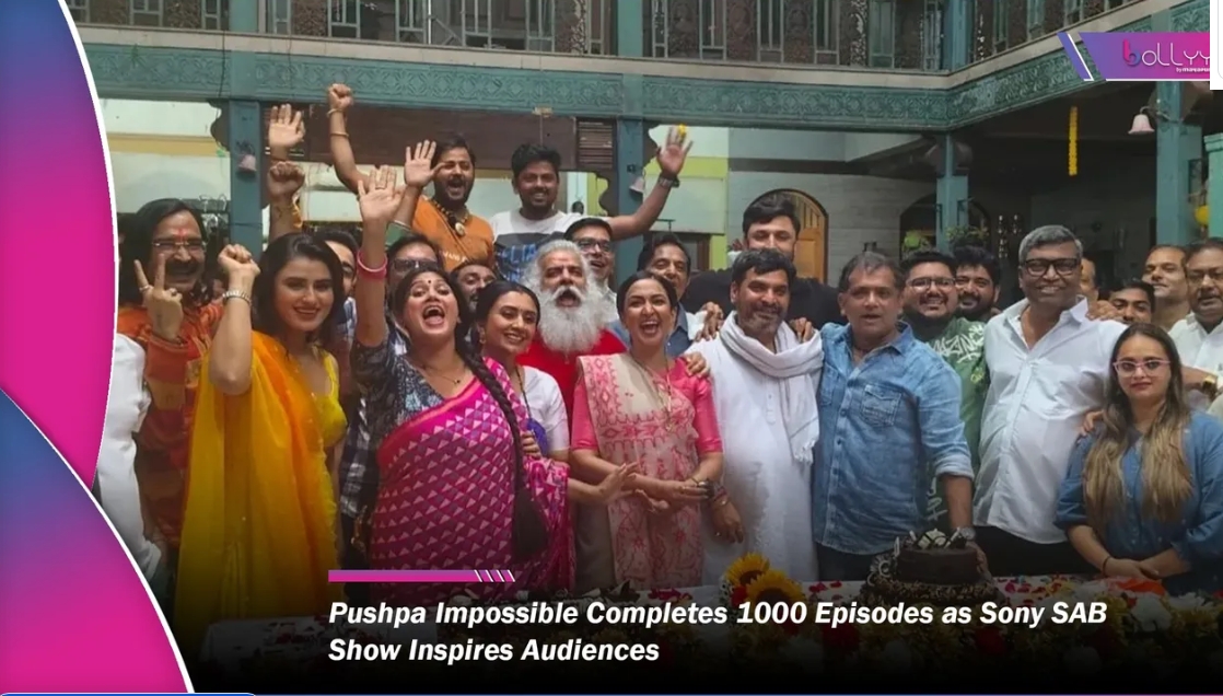 Pushpa Impossible Completing 1000-Episode Milestone! Let’s Talk About Their Celebration!