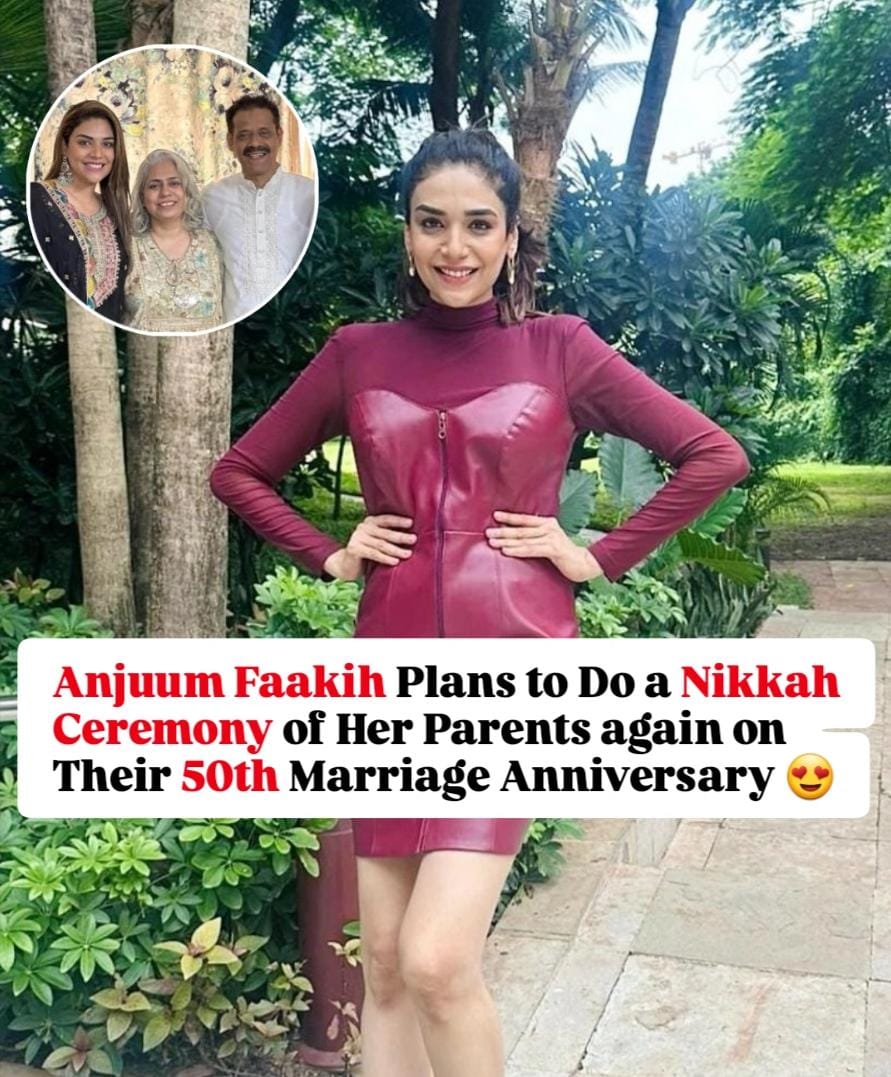Actress @nzoomfakih Plans to Do a Nikkah Ceremony of Her Parents again on Their 50th Marriage Anniversary 