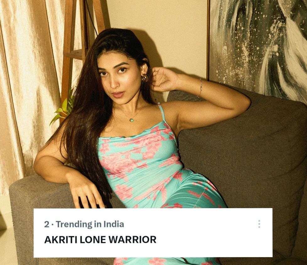 Akriti Lone Warrior’ trends as Rise and Fall fame Akriti Negi becomes the first contestant to trend after being targeted by all the Inmates