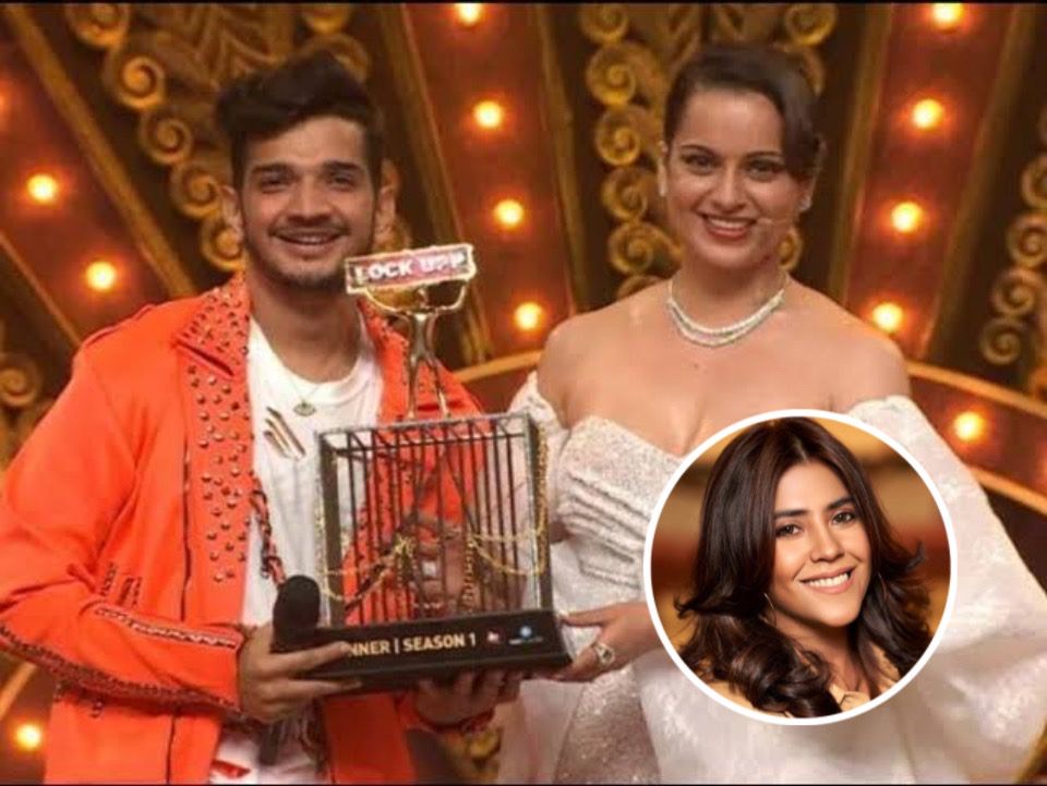Bigg Boss 17 : Munawar Faruqui defends Kangana Ranaut's Lockupp after Arun Mahashetty calls it 'andu pandu show'; says "It's a national level show by Queen of TV Ekta Kapoor”