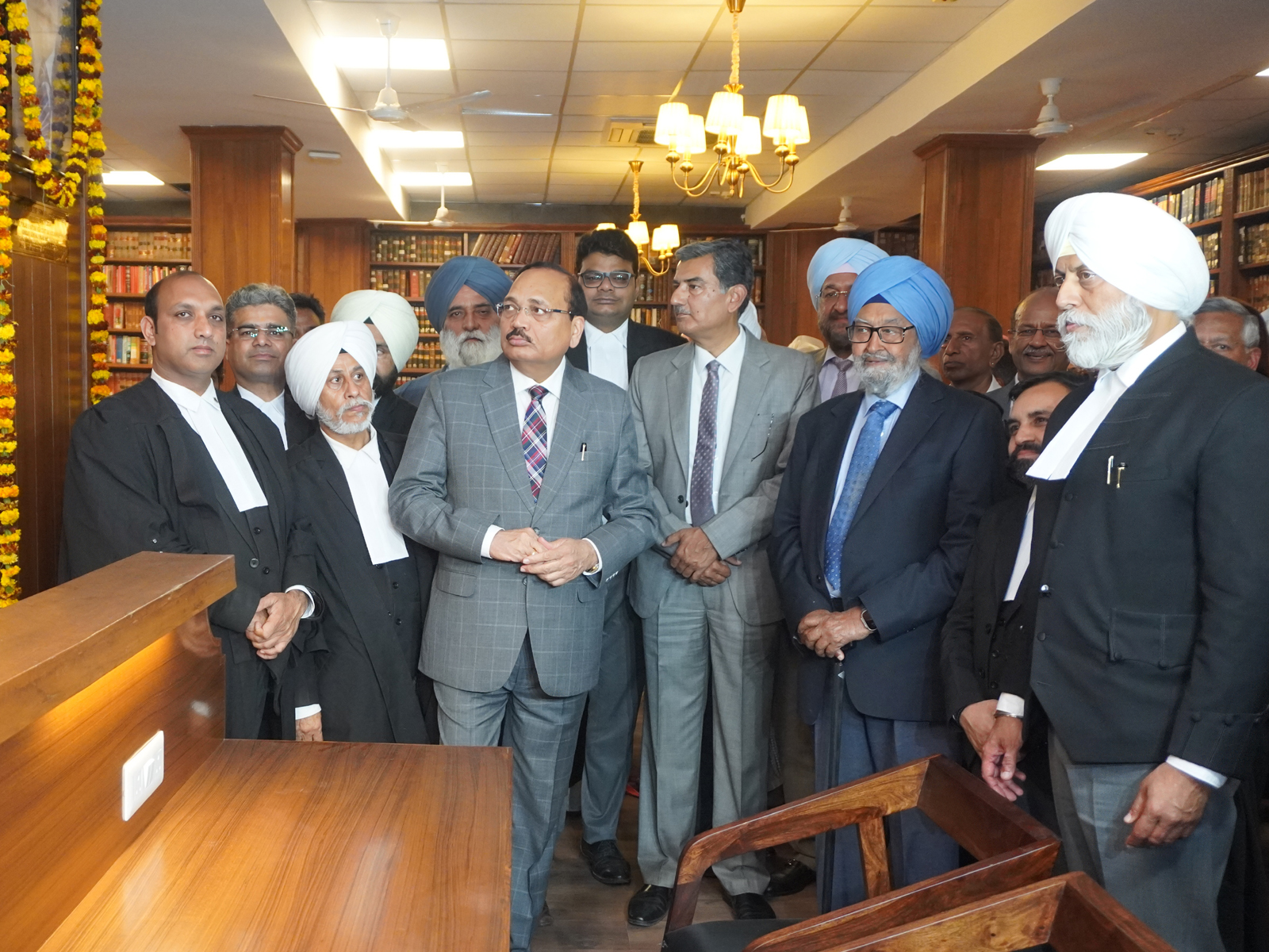 Hon'ble Chief Justice of India Surya Kant inaugurated a refurbished library