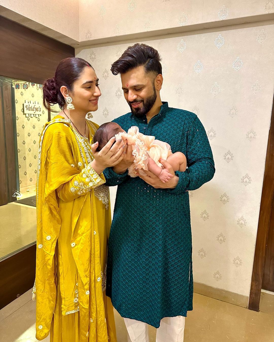 Exclusive - Disha Parmar And Rahul Vaidya Revealed The Name Of Their Daughter In A Naming Ceremony!