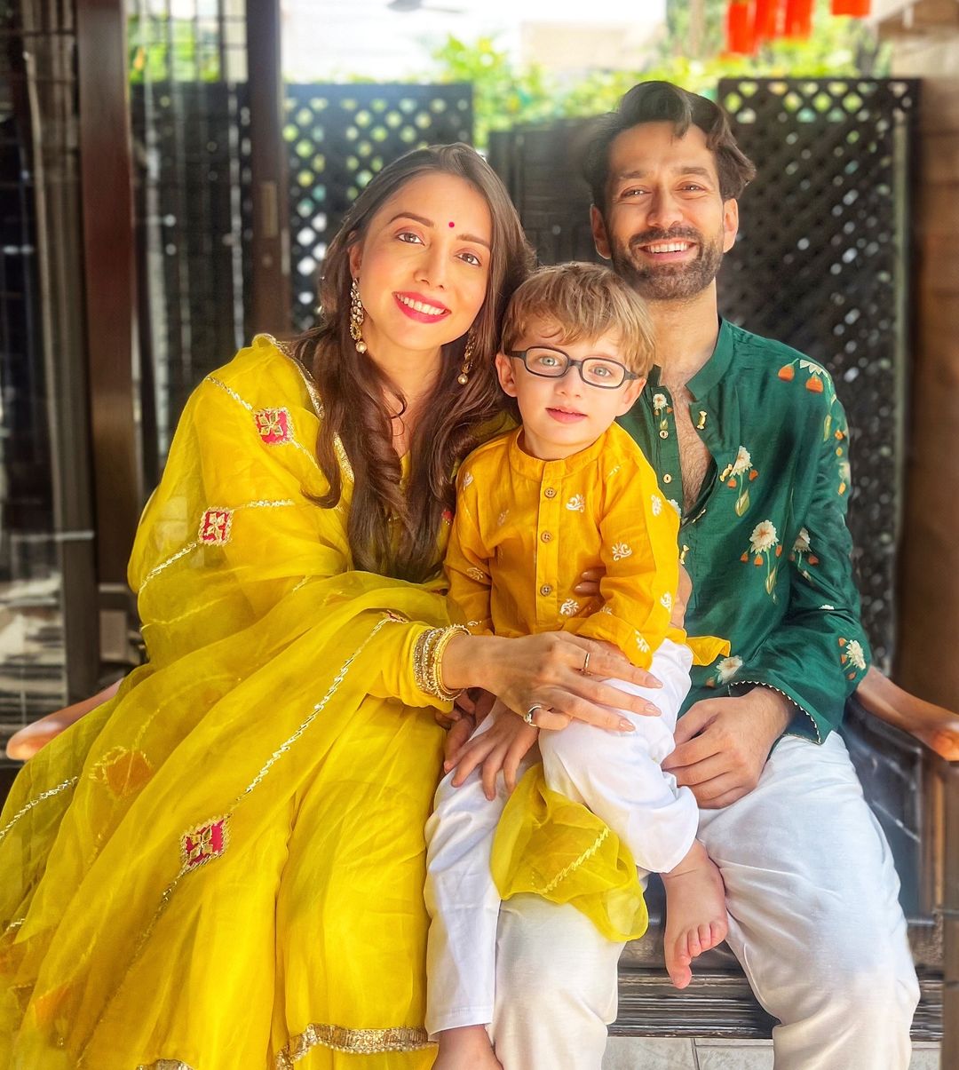 Adorable Couple Nakuul Mehta And Jankee Parekh’s Little Son Shared Children’s Day Wishes