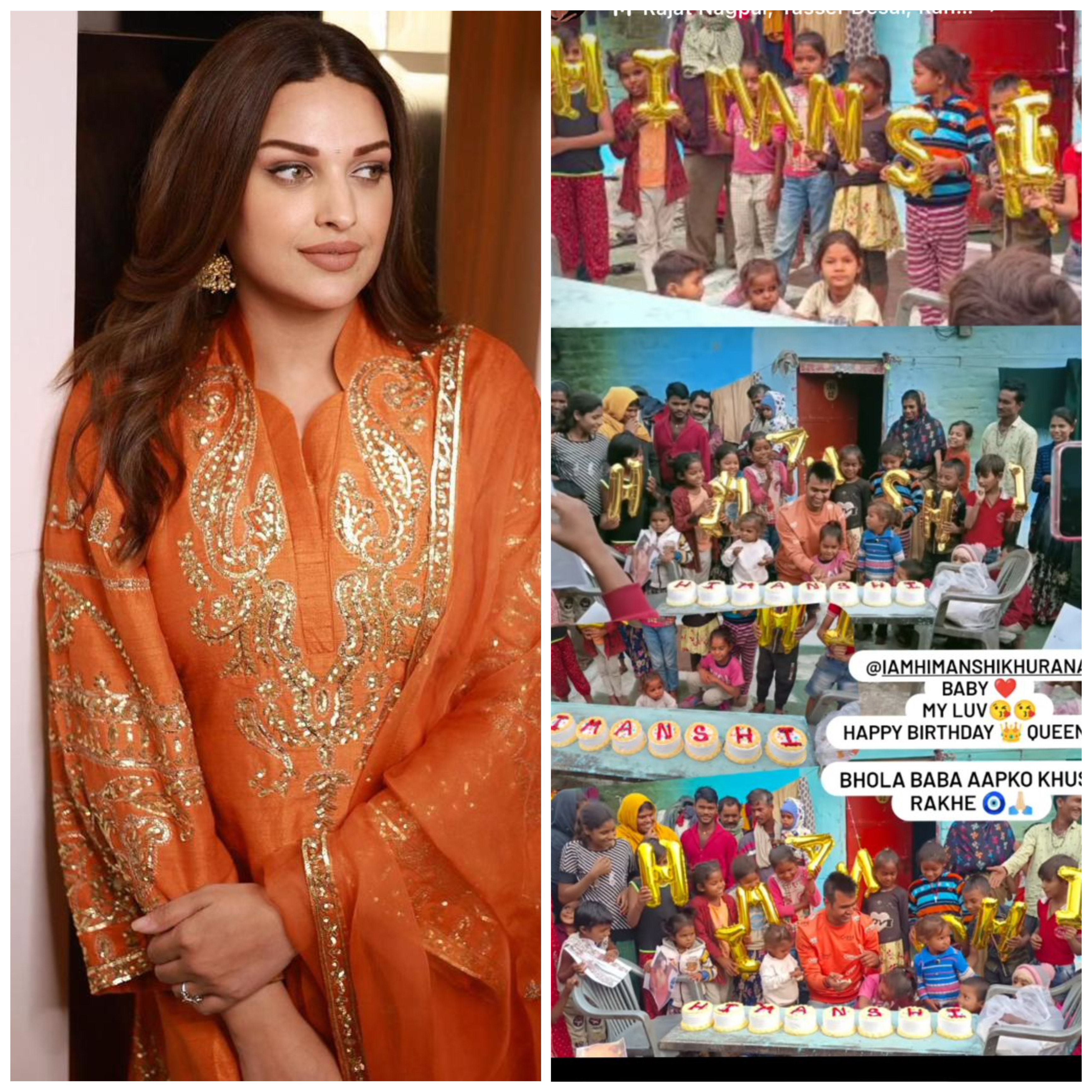 Himanshi Khurana’s fans distribute food to the needy on the occasion of her birthday; check out the pictures!