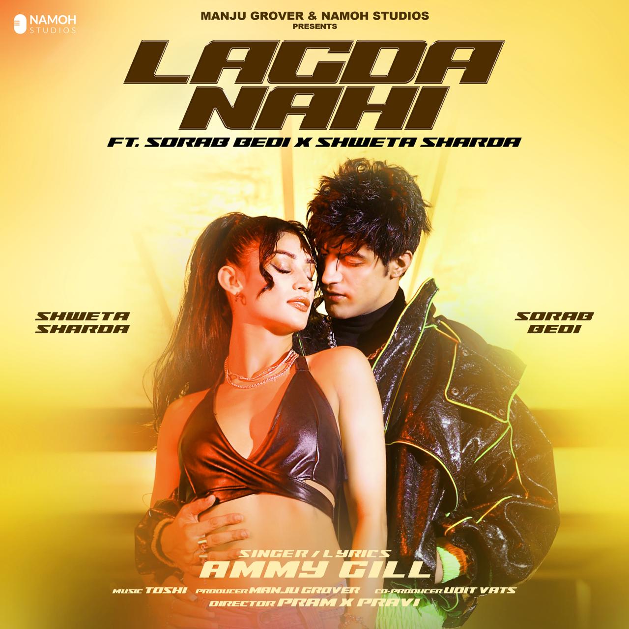 Tv Actor Sorab Bedi Drops Poster Of His New Music Video Lagda Nahi Sung By Ammy Virk Featuring Miss Universe India Shweta Shardha