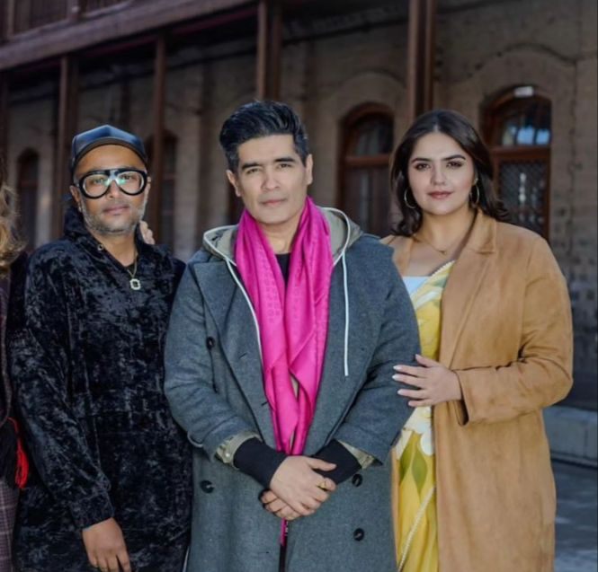 Anjali Anand shares her excitement to be part of Manish Malhotra’s upcoming film, ‘Bun Tikki,’; says, “Living my saree dreams in 3 degree weather and loving it“