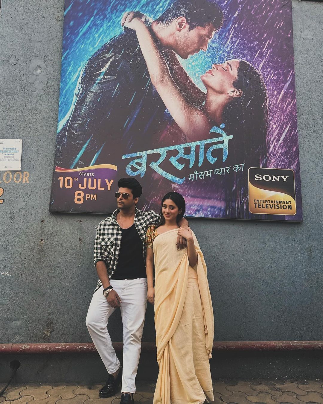 Charming Actress Shivangi Joshi Shared Cute Pictures With Handsome Actor Kushal Tandon From Barsatein Shoot. She Called Him ‘An Incredible Partner In This Journey’!